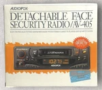 Vintage Audiovox AV-405 Detachable Face Security Car Radio Stereo Cassette Read. Fixed Price $64.00.