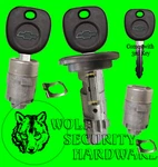 Chevy Oem Ignition Switch Lock Cylinder & Door Tumbler Pair Set 3. Fixed Price $122.48.