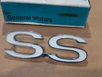 B74 Nos Oem Gm #6259615 1973 Nova Ss Super Sport Emblem Fender Trunk. Fixed Price $75.00.