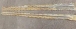 Mouldings, Upper Front Fender, Pair, 1969 Ford Galaxie 500, Xl, Nos. Fixed Price $289.00.