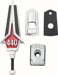 1967 Plymouth Gtx 440 Hood Ornament Assembly. Fixed Price $116.02.