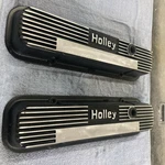 *rare* (2) Vintage Pontiac Holley/mickey Thompson Valve Covers #140R-58B Finned. Fixed Price $199.20.