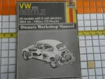 Haynes Vw 1200 Beetle Owners Workshop Manual All Models W/6 Volt Electrics 54 On. Fixed Price $7.50.