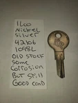 42106 Ilco Repro Briggs Harley & Indian Motorcycles Key Blank 1930-1969 1098L. Fixed Price $17.43.