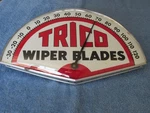 Original Vintage Trico Wiper Blades Advertising Thermometer 1940'S 1950'S. Fixed Price $539.99.