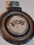1965 Corvette Gas Door Lid Assembly Part # 38144041 (has Hole In It). Fixed Price $19.55.