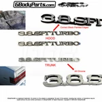 84-87 Gn Turbo T-type Regal 3.8 Sfi Correct Hood & Trunk Script Emblem Set. Fixed Price $79.95.