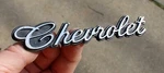 Oem 1974 Chevrolet Passenger Grille Nameplate 6260821. Fixed Price $29.99.